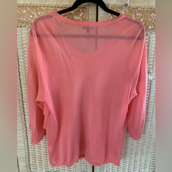 Talbots Coral Cardigan - Picture 6 of 7